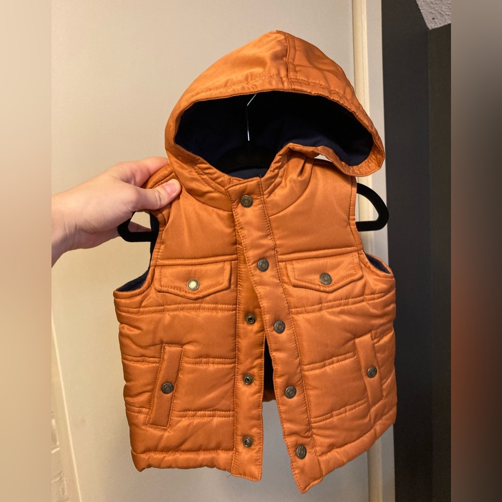 Fall puffer vest